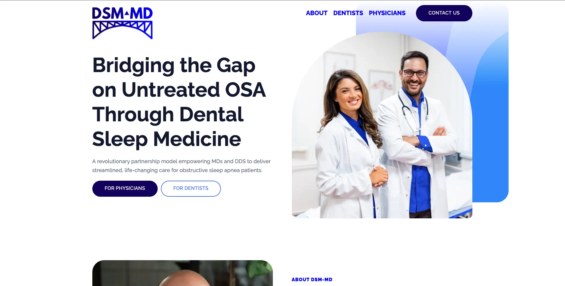 CFC website portfolio preview